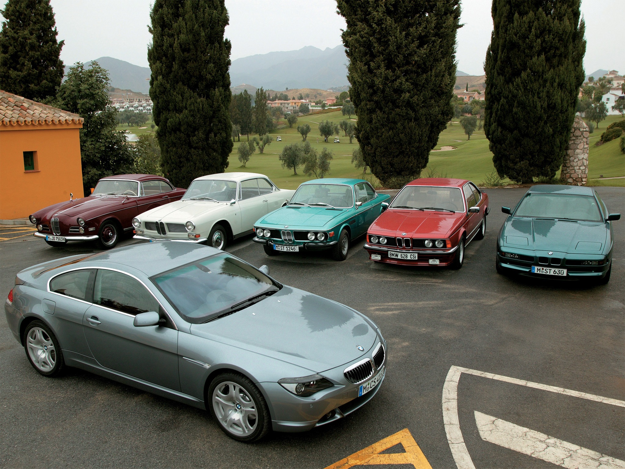 Внушительная коллекция автомобилей BMW